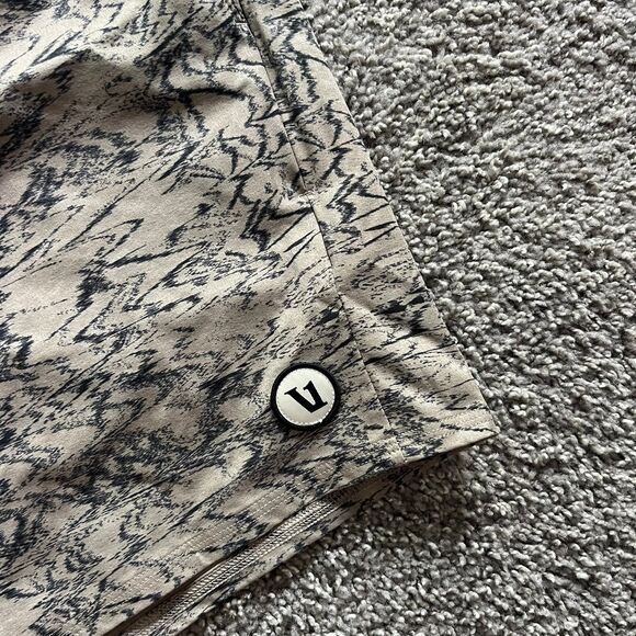 Vuori Maverick Volley Shorts 6” Mocha Sand Athletic Hybrid Performance Mens Sz L - Picture 3 of 8